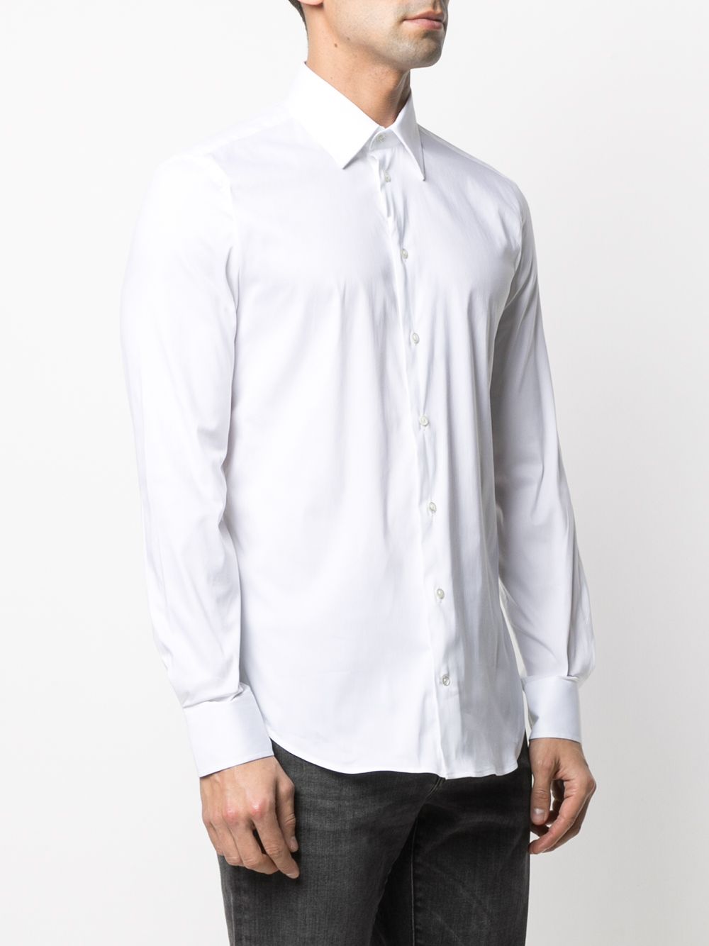 Emporio Armani button-down Fitted Shirt - Farfetch