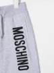 Moschino Kids logo-print cotton shorts