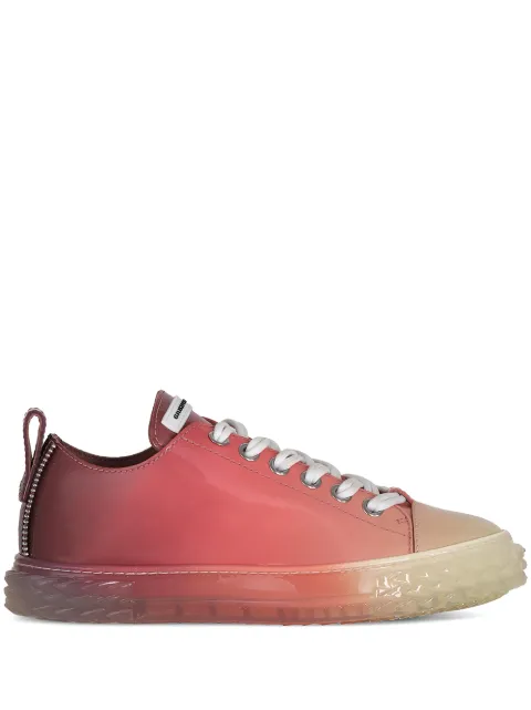 Giuseppe Zanotti gradient-effect patent-leather sneakers