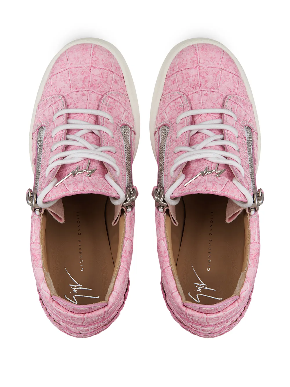 giuseppe zanotti addy wedge sneakers