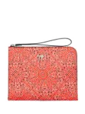 Giuseppe Zanotti Fabian paisley print clutch - Red