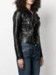 Philipp Plein Leren bikerjack