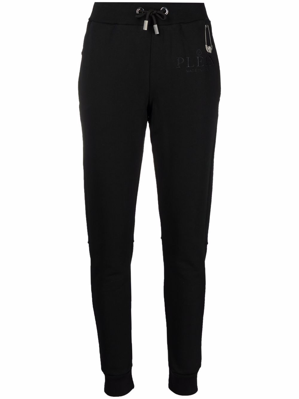 

Philipp Plein joggers con logo bordado - Negro