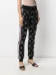 Philipp Plein crystal-embellished monogram logo track trousers