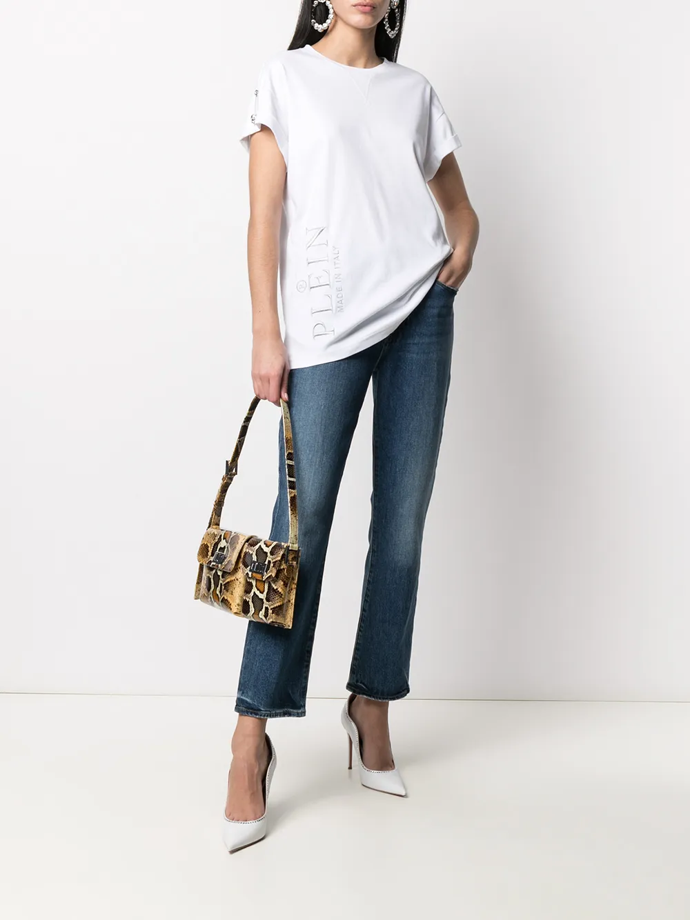 фото Philipp plein декорированная футболка