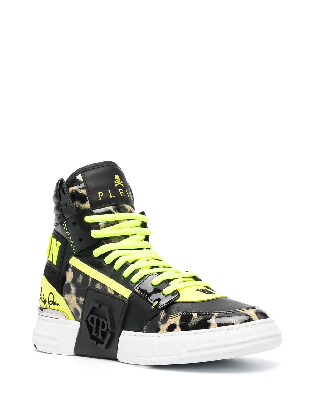 фото Philipp plein высокие кеды phantom kick$