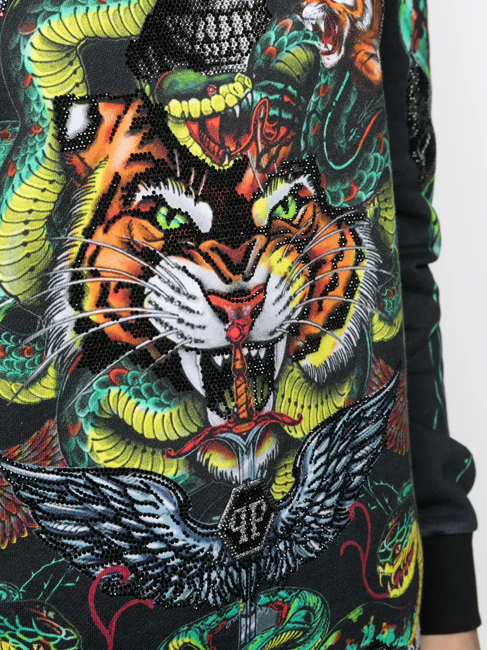 фото Philipp plein худи с кулиской и логотипом