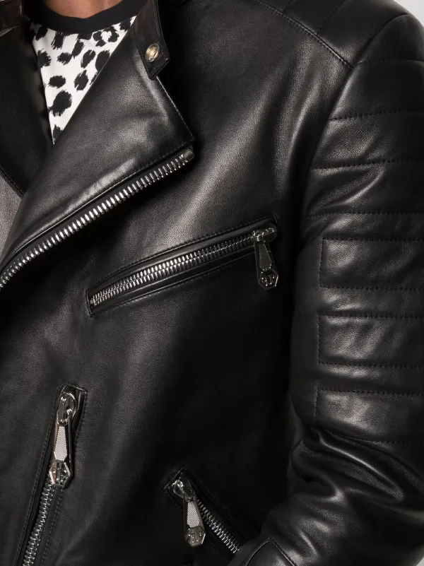 callahan leather biker jacket