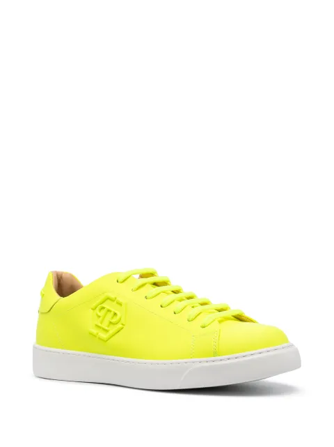 philipp plein yellow sneakers