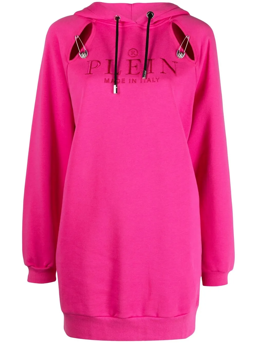 

Philipp Plein hoodie con logo bordado - Rosado