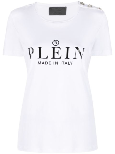 Philipp Plein logo-print T-shirt Women