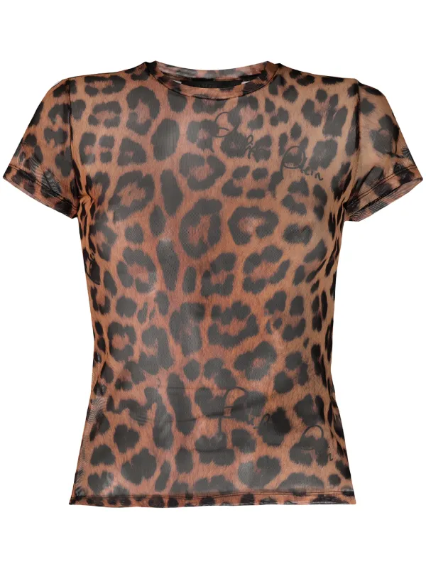 Philipp Plein leopard-print T-shirt 