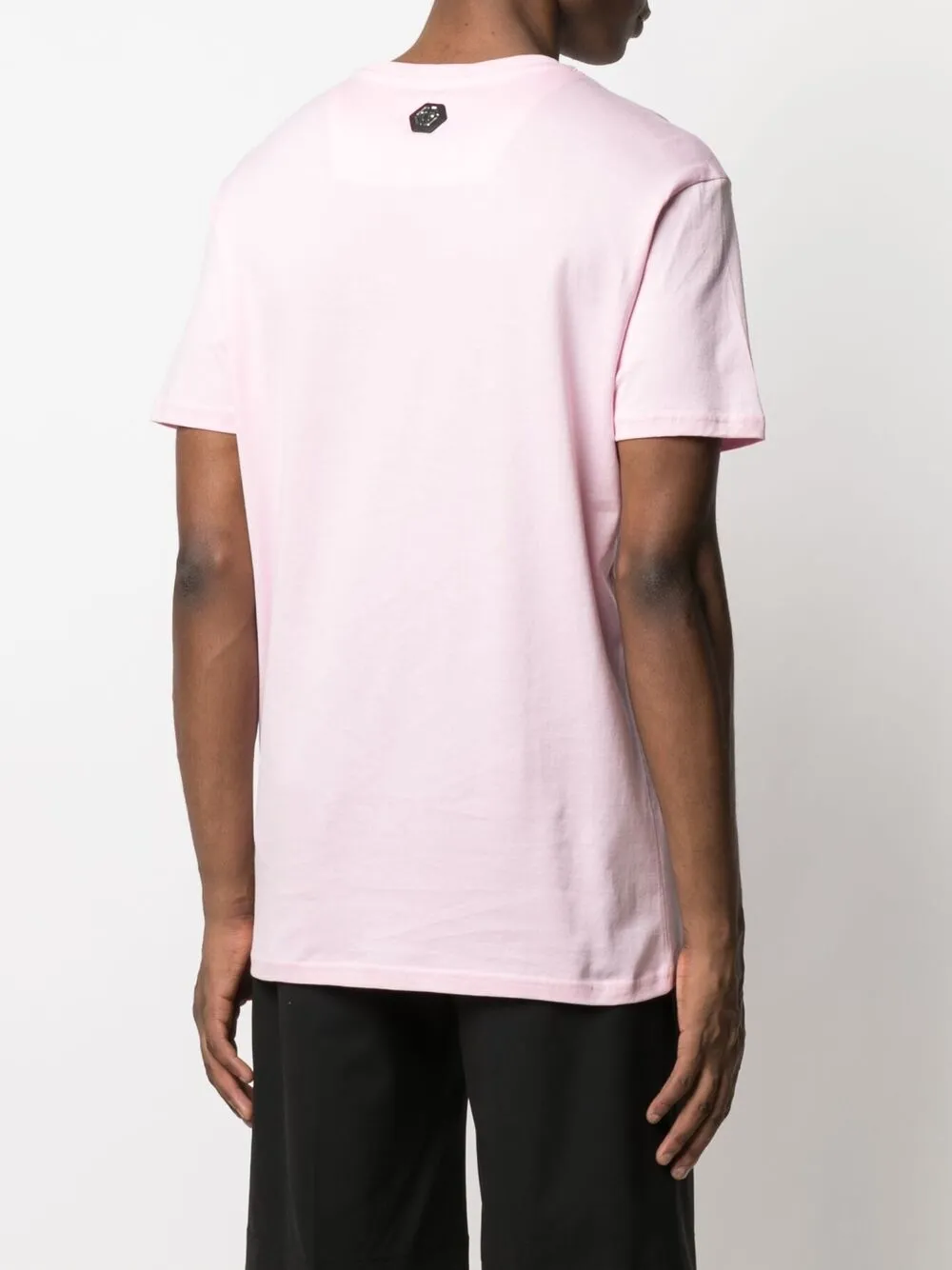 фото Philipp plein футболка с короткими рукавами и принтом skull