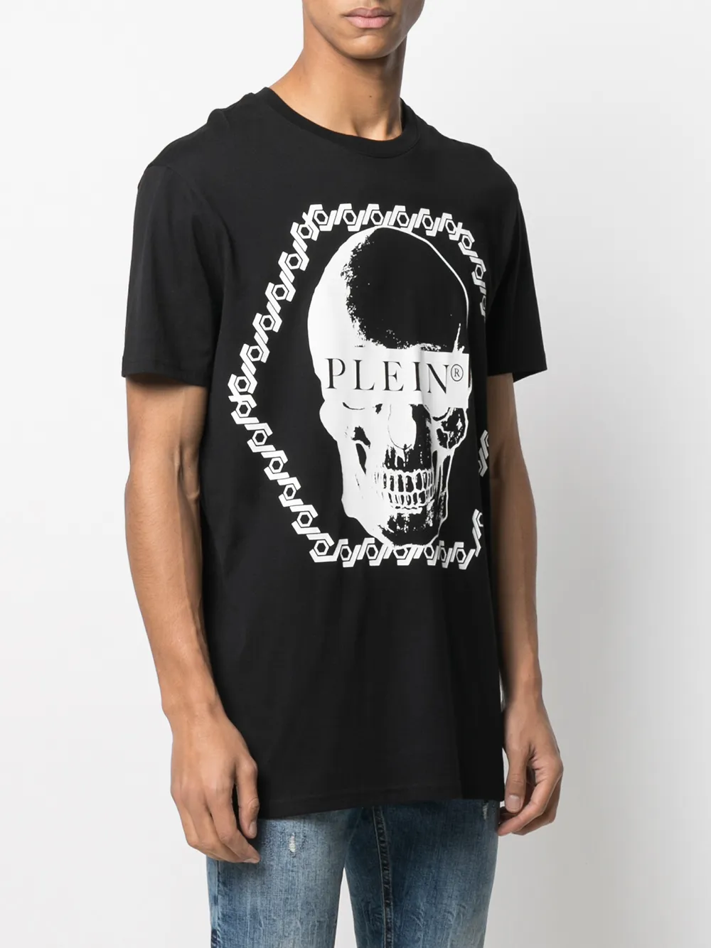 футболка с логотипом Skull PHILIPP PLEIN 1619139288888876