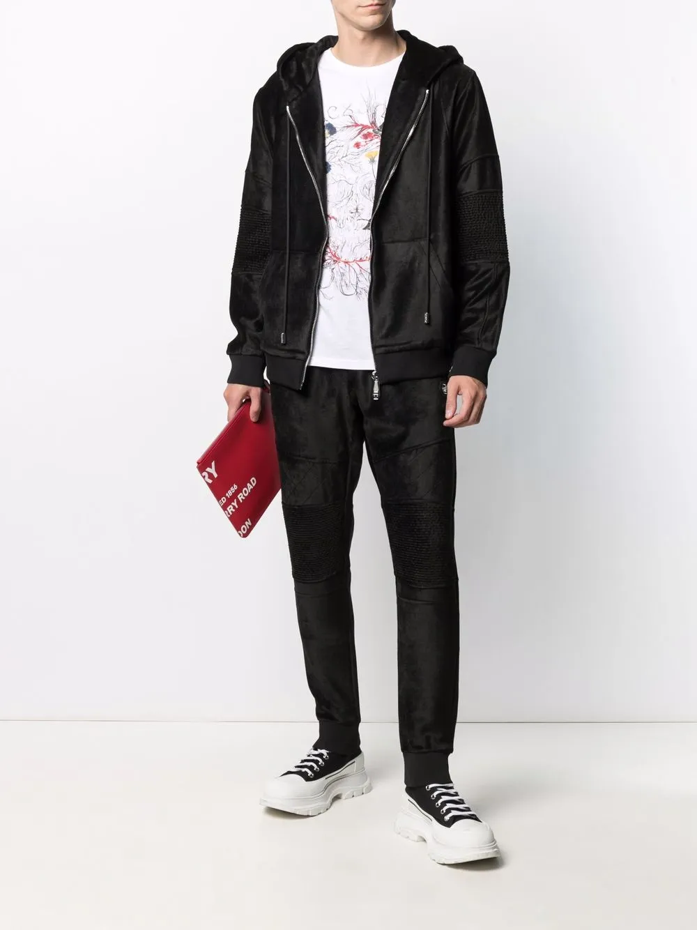 фото Philipp plein худи на молнии с логотипом