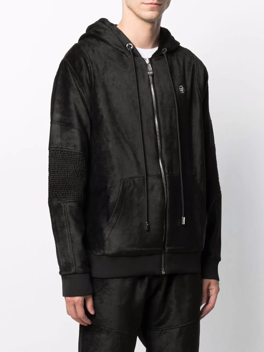 фото Philipp plein худи на молнии с логотипом