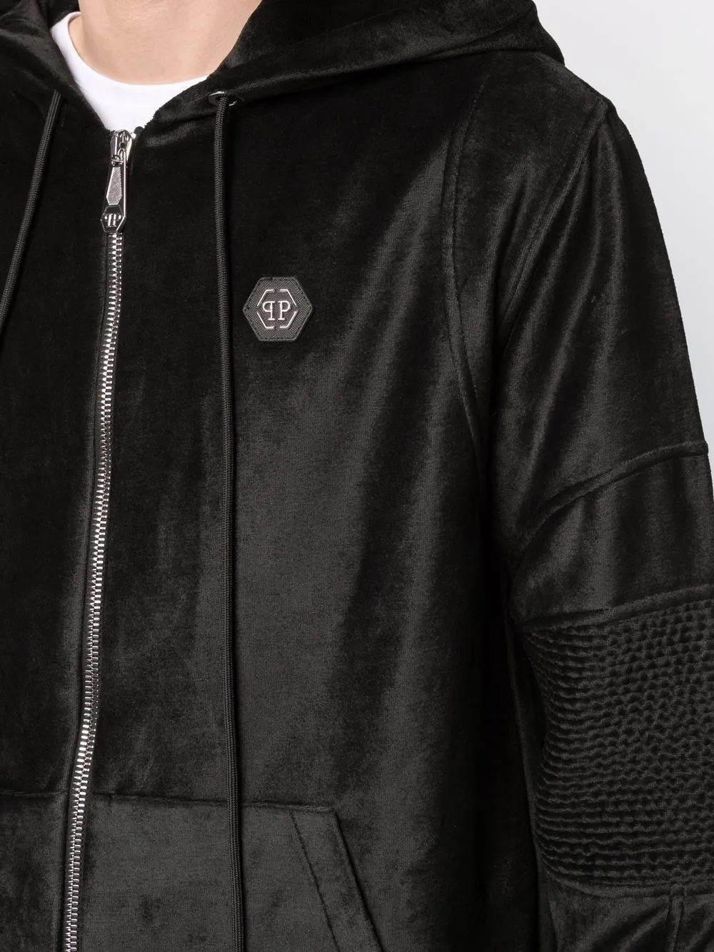 фото Philipp plein худи на молнии с логотипом