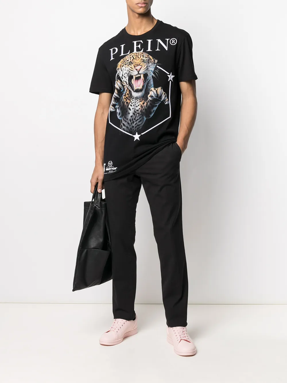 фото Philipp plein футболка с графичным принтом