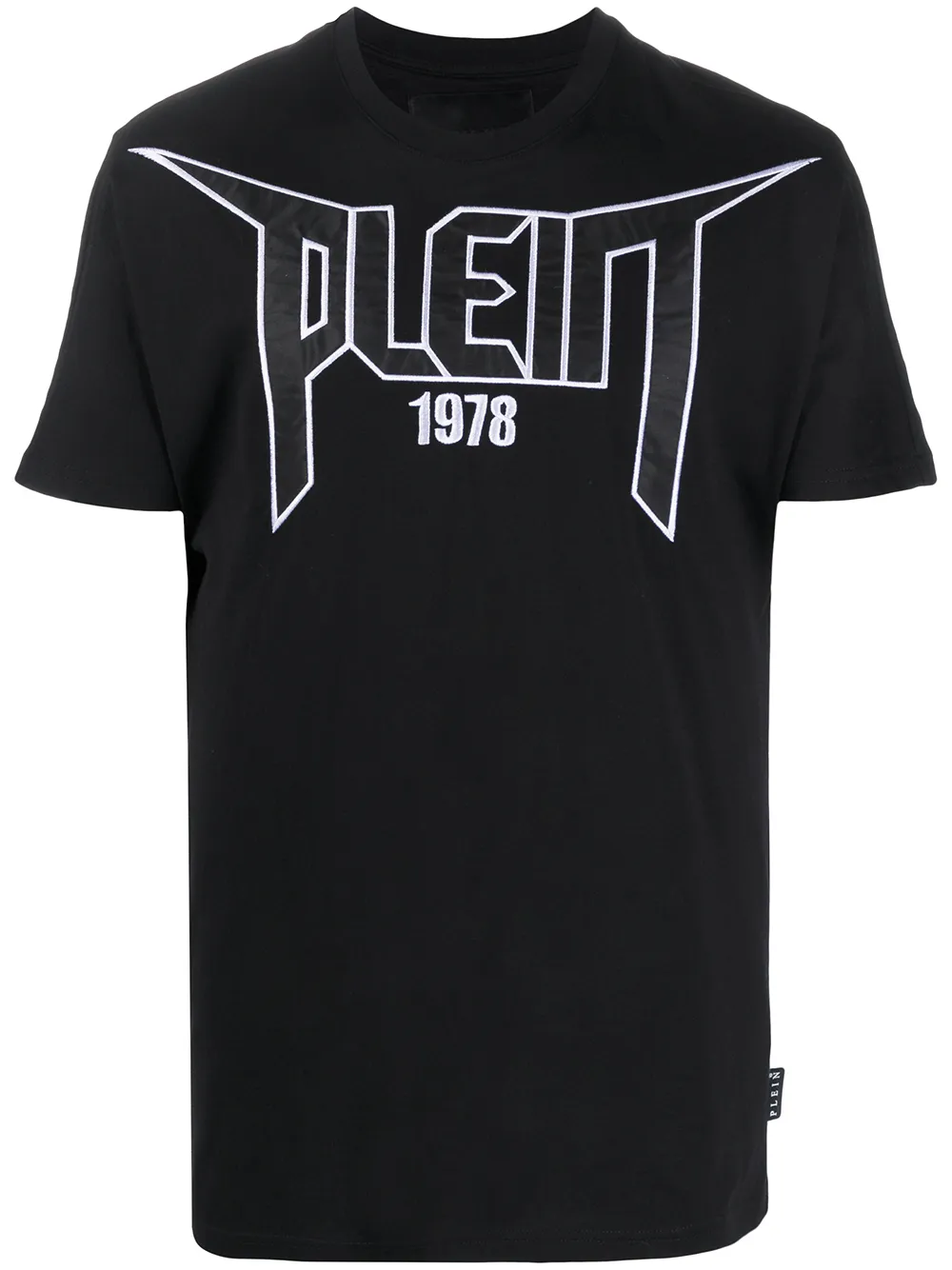 

Philipp Plein playera con logo bordado - Negro