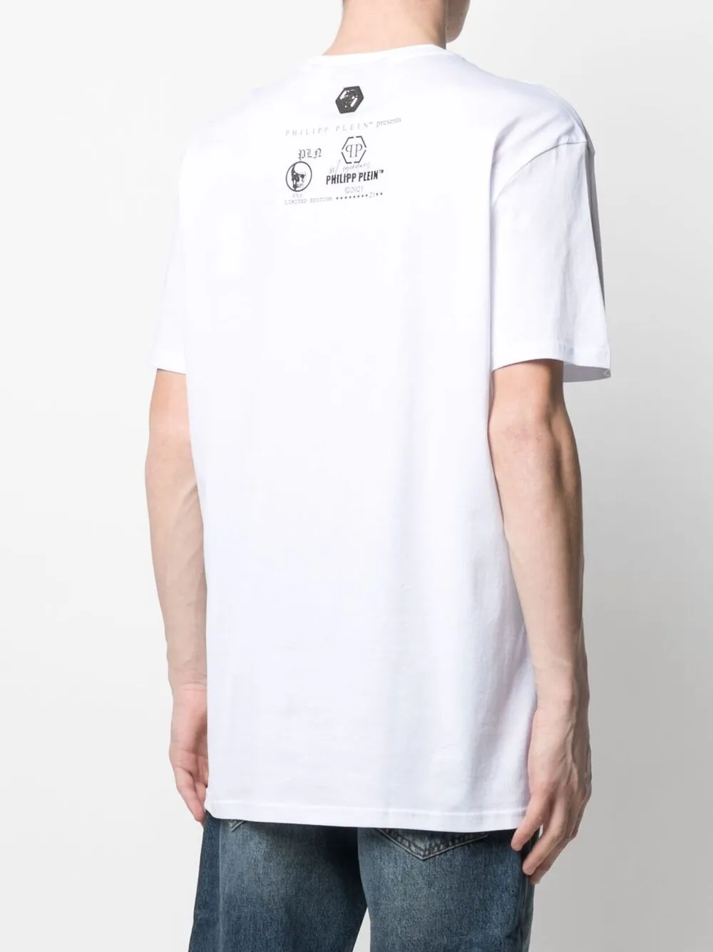 фото Philipp plein футболка с графичным принтом