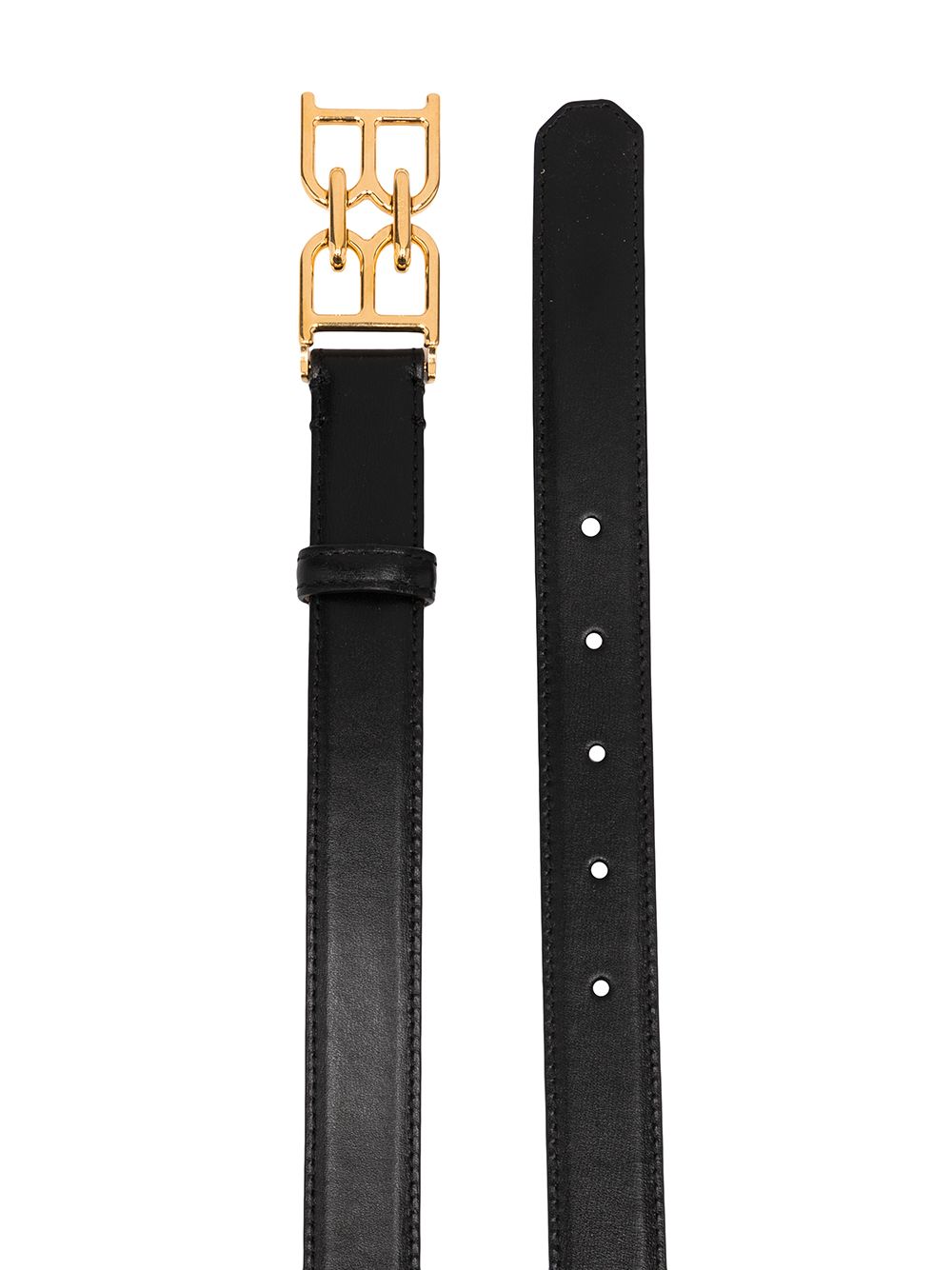 Bally B Chain 25mm Belt In Schwarz | ModeSens