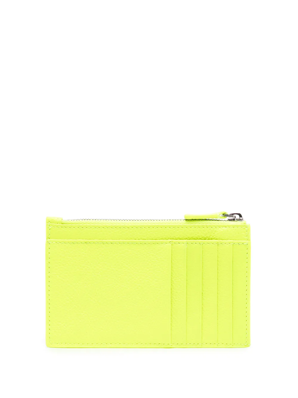 Balenciaga Pasjeshouder met logoprint - Geel