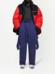 Image 2 of Balenciaga Hybrid knotted fleece track pants