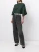 Balenciaga logo-waistband straight-leg jeans
