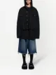 Image 2 of Balenciaga hooded denim button-front jacket
