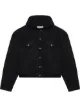 Image 1 of Balenciaga hooded denim button-front jacket