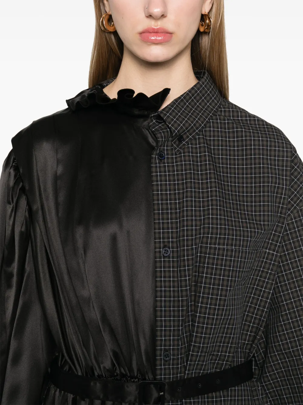 Balenciaga Blousejurk Zwart