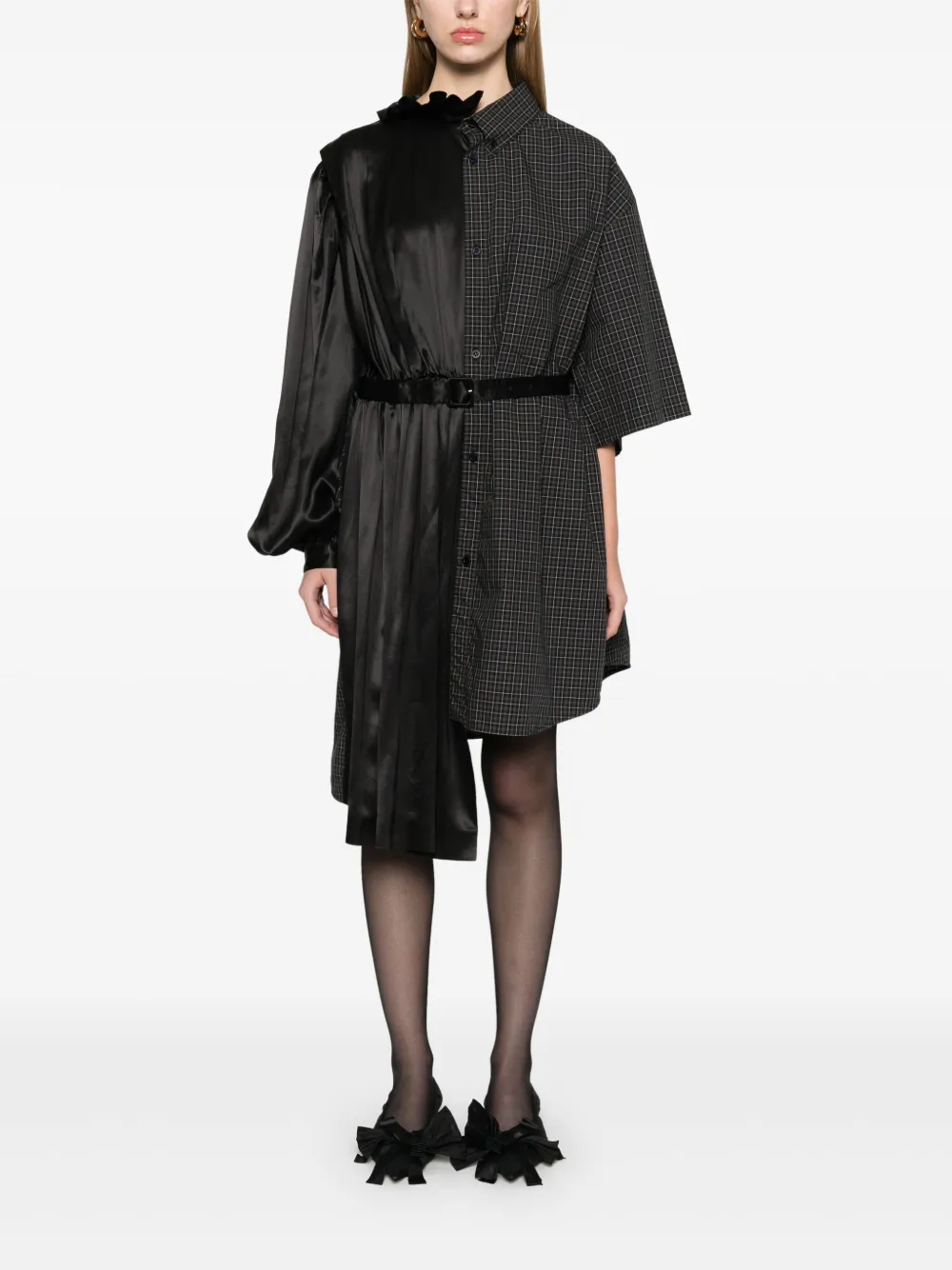 Balenciaga Blousejurk Zwart