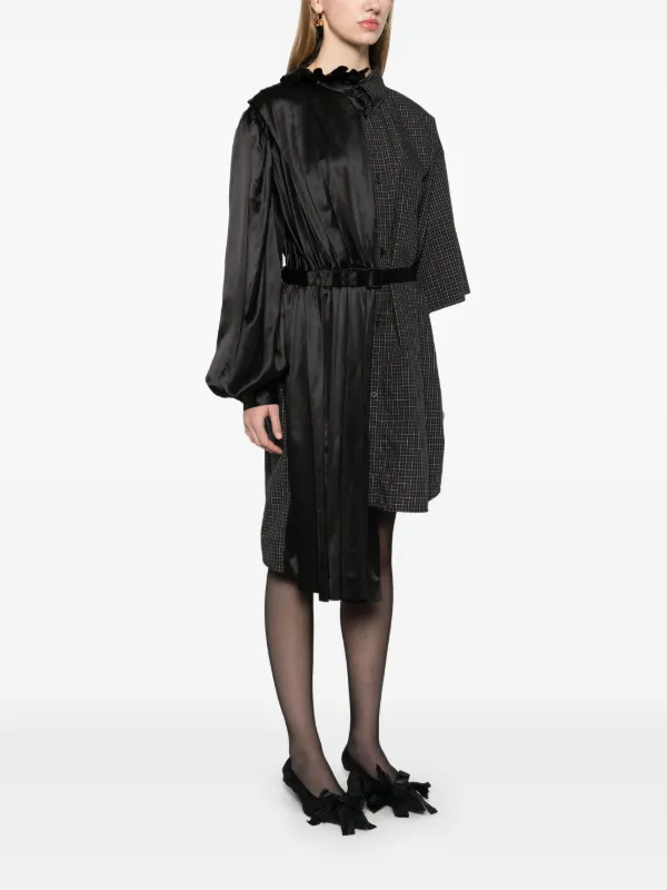 Balenciaga 50/50 Shirt Dress - Black Balenciaga 50/50 Shirt Dress - Black