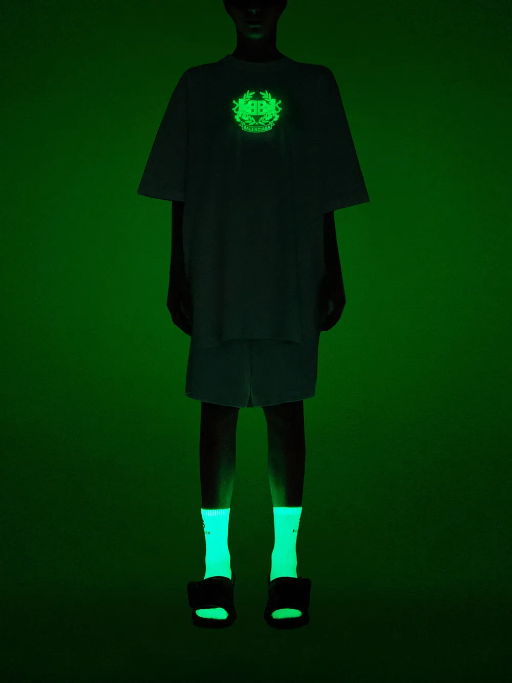 Balenciaga Gitd Lion's Laurel T-shirt | T-shirts & Jerseys | Image 2
