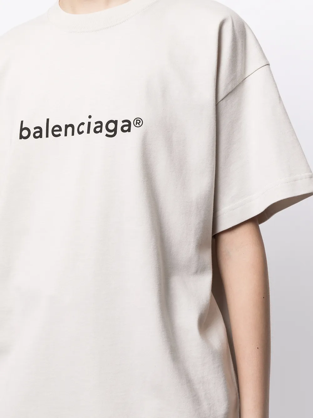 фото Balenciaga футболка с логотипом