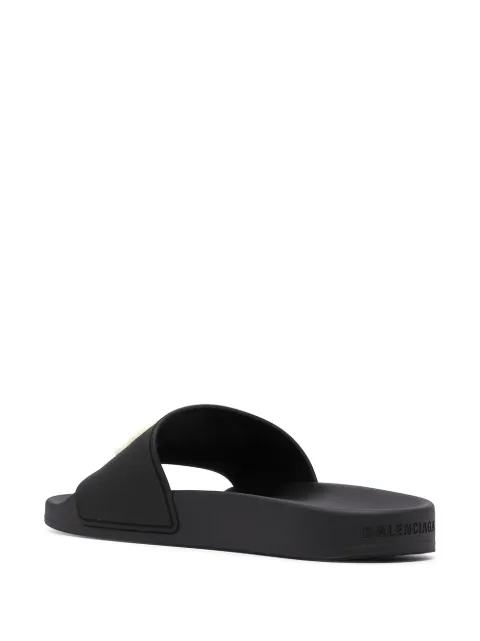 Balenciaga Sandali Slides BB - Farfetch