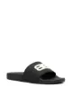 Image 2 of Balenciaga glow-in-the-dark BB logo slides