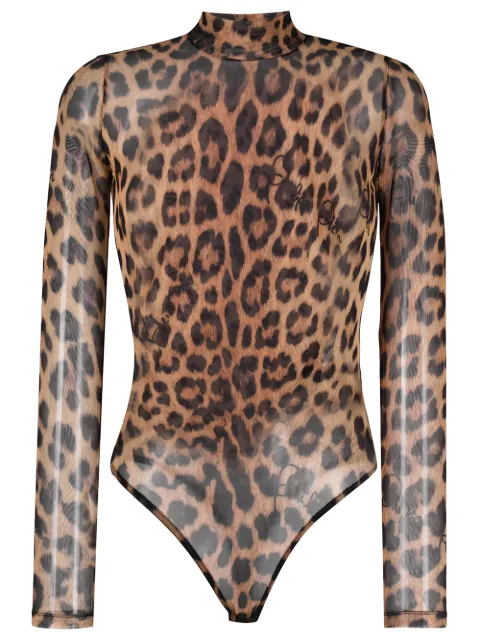 Philipp Plein leopard print bodie