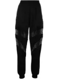 Philipp Plein lace panels joggings - Black