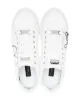 Philipp Plein logo-print leather sneakers