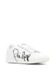 Image 2 of Philipp Plein logo-print leather sneakers