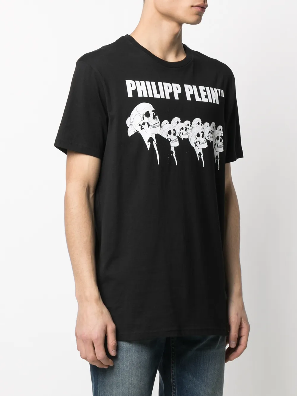 фото Philipp plein футболка с логотипом skull