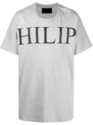Philipp Plein logo-print Oversized T 