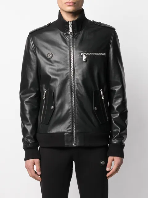 Shop Philipp Plein hand painted tiger 