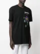 Philipp Plein Flowers embroidery T-shirt