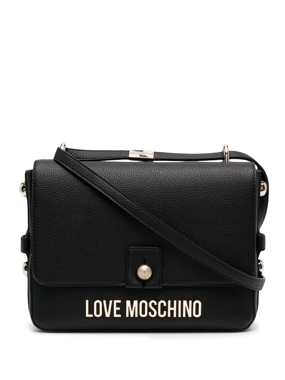 фото Love moschino сумка через плечо с логотипом