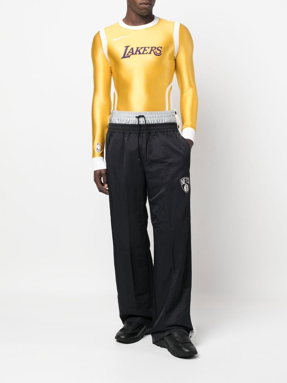HIGH QUALITY LAKERS TRACKSUIT - BLACK