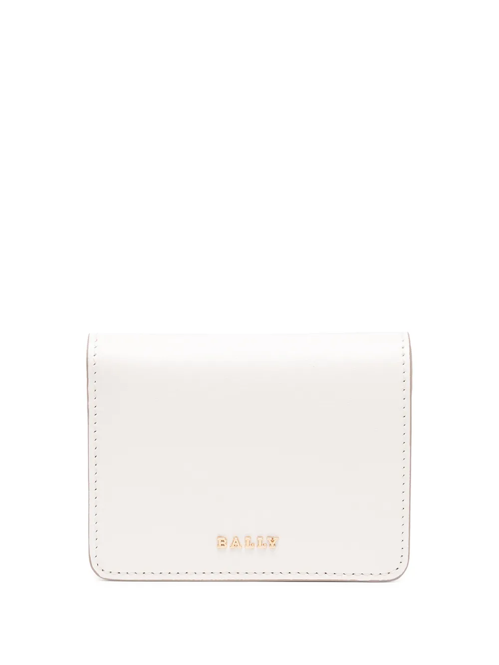 

Bally Lettes bi-fold wallet - White