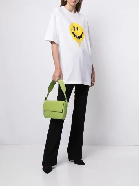balenciaga smiley t shirt