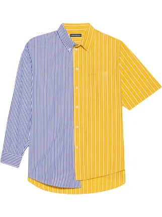 balenciaga asymmetric shirt